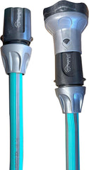 Furtun de grădină extensibil până la 7,5 metri, 1/2" (12,5 mm), cu duș de mână și 8 funcții, Idroeasy