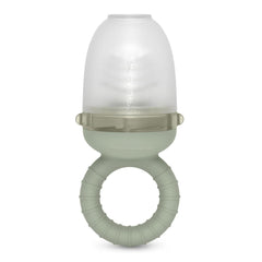Ronțăitorul Suavinex pentru bebeluși, protecție anti-sufocare, calitate alimentară, silicon, cu capac, ușor de curățat, potrivit pentru mașina de spălat vase și congelator, calmează gingiile, de la 6 luni, verde
