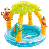 Intex Tropical Island Inflatable Baby Pool, Dimensions: 102cm x 86cm (58417NP)