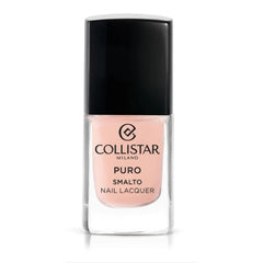 Collistar Puro nail polish, long-lasting nail polish with a shiny finish, no. 513 Neutro greench, 10 ml