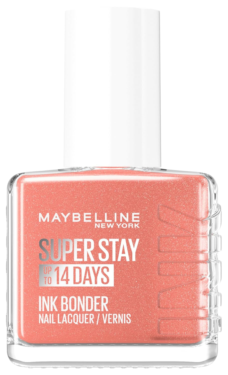 Maybelline New York Super Stay Ink Bonder 019 Golden Brown - long-lasting nail polish for strong nails and intense color, 12.3 ml