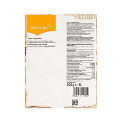 Amestec de fructe Seeberger, amestec fructat armonios de pere delicioase, piersici, caise, prune, bucăți de mere și ananas - fără sâmburi, vegan (1 x 200 g) Produse deshidratate Naty Shop