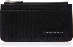 Armani Exchange Portofel pentru bărbați cu card Portofel Femei Naty Shop Nero O mărime se potrivește tuturor