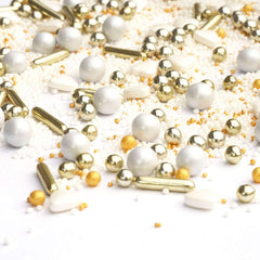 Sprinkles Cinderella White Christmas Gold 90 grams Naty Shop 90 grams