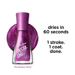 Insta-Dri Luxe Finish nail polish, 066 The Queens Velvet, 9.17 ml