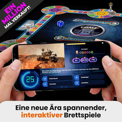 Outsmarted – Digital Quiz Board Game | Children, adolescents and adults | Next Generation Gaming Night for Family and Friends | 2–24 players | Ages 8+ | Over 10,000 questions