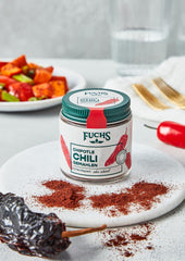 Fuchs Gewürze - Chipotle Chili gemahlen | Rauchiges Chilipulver | Chilli powder in Premium Quality 50 g im wiederverschließbaren Gewürzglas