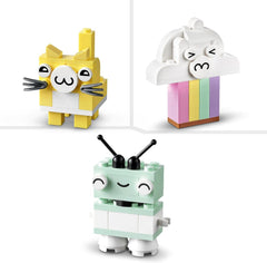 LEGO 11028 Classic Pastel Creative Building Set Brick Box, Construction Toy for Girls and Boys Ages 5+ With Models; ice cream, dinosaur, cat and more Building sets Besuche den LEGO-Store