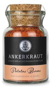 Ankerkraut Patatas Bravas, Gewürzmischung für spanische Kartoffelwürfel, 90g im Korkenglas