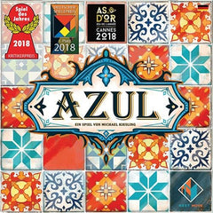 Next Move Games, UNbox Now, Azul, Core Game, Family Game, Game of the Year 2018, 2-4 Players, Ages 8+, 30-45 minutes, German