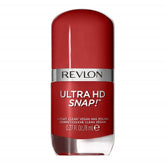 Revlon Ultra HD Snap Nail Polish, Long Lasting Vegan Formula, Quick Dry and Full Coverage in One Coat, Color (8ml), Red & Black (014), Unisex