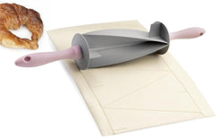RODILLO CORTADOR DE Croissant, Plastic, grey/pink, 18 x 18 x 10 cm