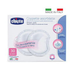 Chicco Acterielle Natural Feeling nursing pads, 30 pieces Food and Breastfeeding Accessories Bebe Naty Shop