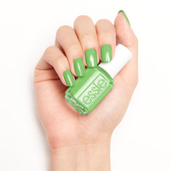 Essie nail polish – No. 994 this and that, high-quality, long-lasting and intensely colored professional green nail polish, 13.5 ml