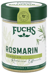 Fuchs Gewürze - Rosmarin gemahlen - zum Würzen von Fisch, Fleisch und Gemüse - natural ingredients - 30 g in wiederverwendbarer, recyclebarer Dose