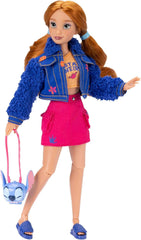Disney ILY 4EVER Fashion Dolls Stitch with Red Hair 11.5" tall with 13 points of articulation, two complete Mix-And-Match outfits and sparkling Mickey ring for you! Naty Shop dolls