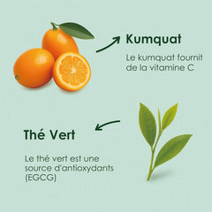 Yunnan Tuocha Zouji - Ceai verde organic cu kumquat - Vitamina C - 100 pliculeÈe de ceai - 200 g - Calitate Yunnan garantatÄ