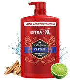 Old Spice Captain 3-In-1 Gel de duș și șampon pentru bărbați, 1 litru Duș și baie Naty Shop Captain