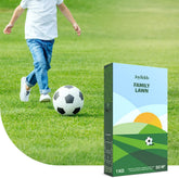 Family Lawn - Sport- Und Spielrasen-Samen - 1 Kg Für 50 M² - Widerstandsfähig Bei Intensiver Nutzung - Schnelle Regeneration Nach Schäden - Mit Beschichtung Für Optimale Keimung