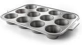 Kitchenaid Aluminized Steel Bakeware Muffin Tray Non-Stick Oven Safe Dishwasher Safe Gray Naty Shop Baking Pans & Trays