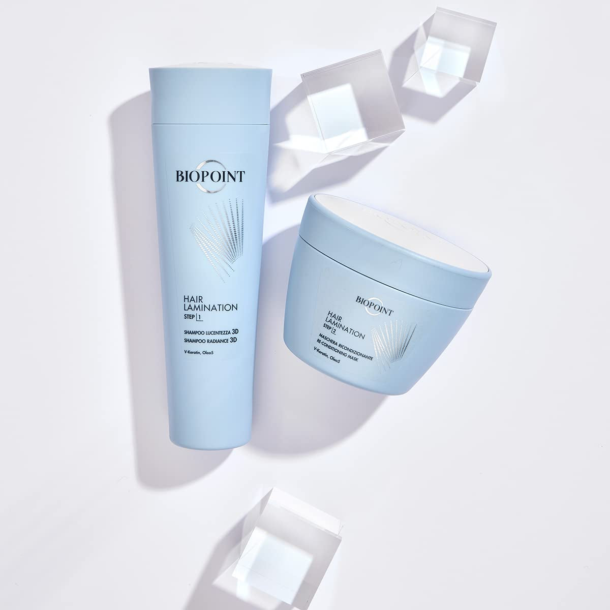 Hair Lamination Step 2, Mască de recondiționare 200 ml, 6.7 Fl Oz Made in Italy Masca de par Naty Shop