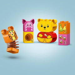 LEGO DUPLO - Disney Winnie the Pooh's Birthday Party - educational toy for preschoolers - set of 3 minifigures including Winnie the Pooh, Tigger and Piglet - gift idea for boys and girls from 1.5 years 10457 Beuche building sets den LEGO-Store