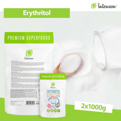 Eritritol - Alternativă naturală de zahăr, 2 Kg Indulcitori Naty Shop
