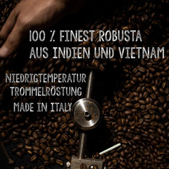 | Kaffeebohnen extra stark | Espresso 100% Robusta | viel Koffein wenig Säure | 1000g ganze Kaffee Bohnen | geeignet für Vollautomat | mit Zufriedenheitsgarantie