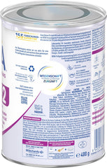 BEBA Formulă pentru sugari prematuri Etapa 2 - Sugari prematuri după externarea din spital, hrană pentru bebeluși, lapte praf pentru bebeluși, pachet de 3 (1 x 400g)