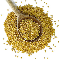 PassionBio organic golden millet 2 KG - resealable packaging