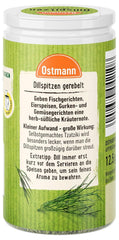 Ostmann Gewürze - Dillspitzen gerebelt | Ideal for potato salad, fish dishes and mustard sauce 12.5 g in der Streudose