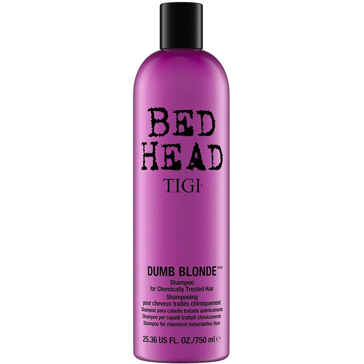 Bed Head by TIGI Dumb Blonde, șampon pentru parul tratat chimic, 750 ml Duș și baie Naty Shop