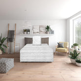 Set de pat de bază Traumnacht Green format dintr-o plapumă pentru tot anul, 135 X 200 cm + pernă 80 X 80 cm, certificat Oeko-Tex, produs în conformitate cu standardul de calitate german Plapumi si pilote Naty Shop Set de pat all-season 135 X 200 Cm