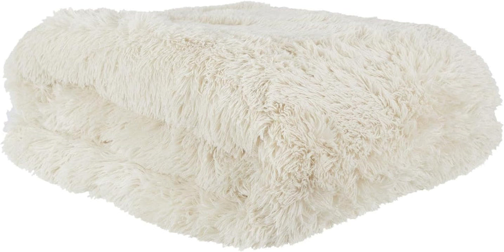 HOME DECO FACTORY Quilt with long hair, 220Cm X 240Cm, beige Quilts and quilts Naty Shop Default title