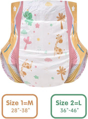 Landofgenie Adult Large Overnight Flap Diapers 2 Pack