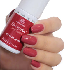 UV nail polish alessandro Striplac Be My Lover - Delicate and long-lasting - Easy removal thanks to peel-off removal technology - Vegan and cruelty-free - 8 ml