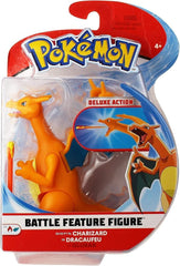 Pokémon PKW0368 - Battle Feature Figure - Glurak Official Movable Figure 11.5cm Action figures Naty Shop