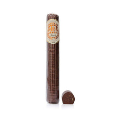 Venchi - Milk chocolate and dark chocolate 56% cigar with candied Sicilian orange peel, 100g, gluten-free, no colorings and no preservatives