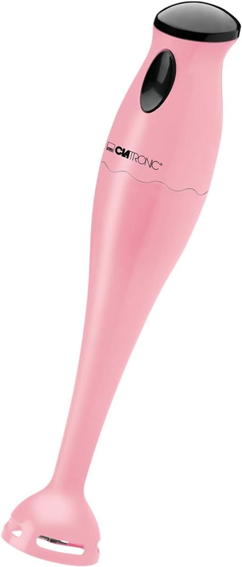 Clatronic Stabmixer/Pürierstab/Blender/Stab-Mixer/Stick/Mixstab SM 3577; Edelstahl-Schlagmesser; Für Smoothie, Kürbispüree, Babybrei, Milchshake; Mit Mixbehälter (500 Ml); 180 Watts; Pink Kitchen Naty Shop Pink