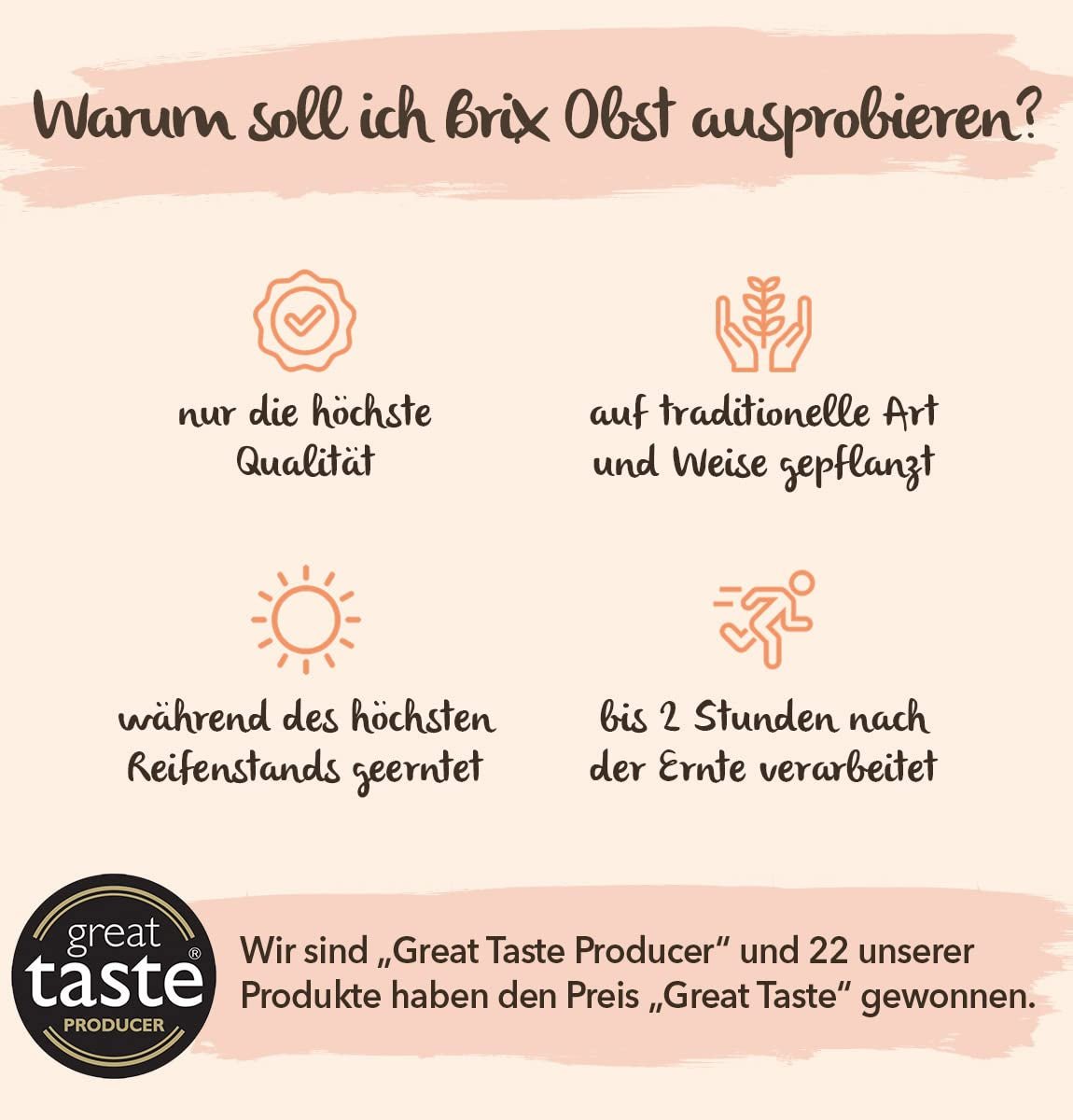 BRIX căpșuni liofilizate | Căpșuni naturale 75 g | Great Taste Award pentru fructe uscate, liofilizate | Fără OMG, fără gluten, vegan, vitamine reținute Produse deshidratate Naty Shop