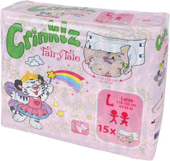 Fairytale diapers with foil support - size M - 15 pieces
