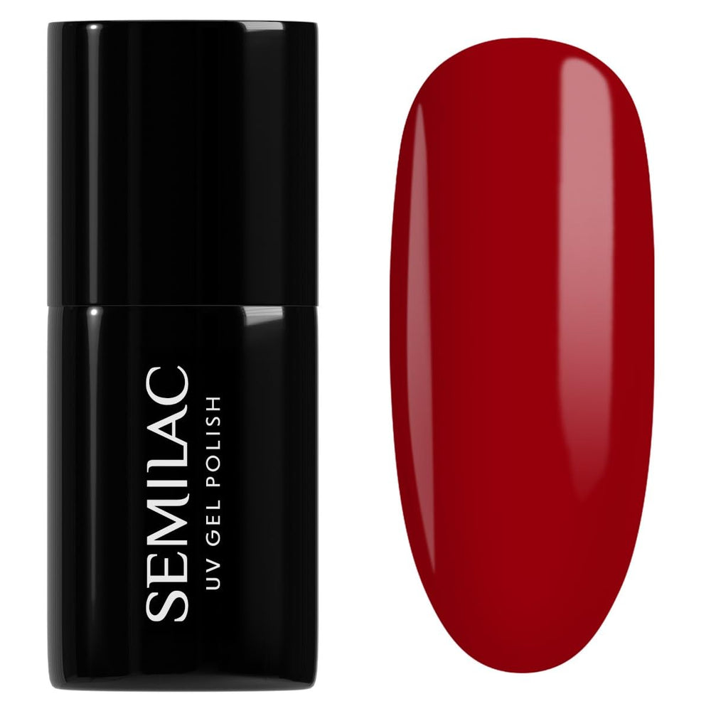 Semilac UV Nail Polish 608 Soft Red 7 ml