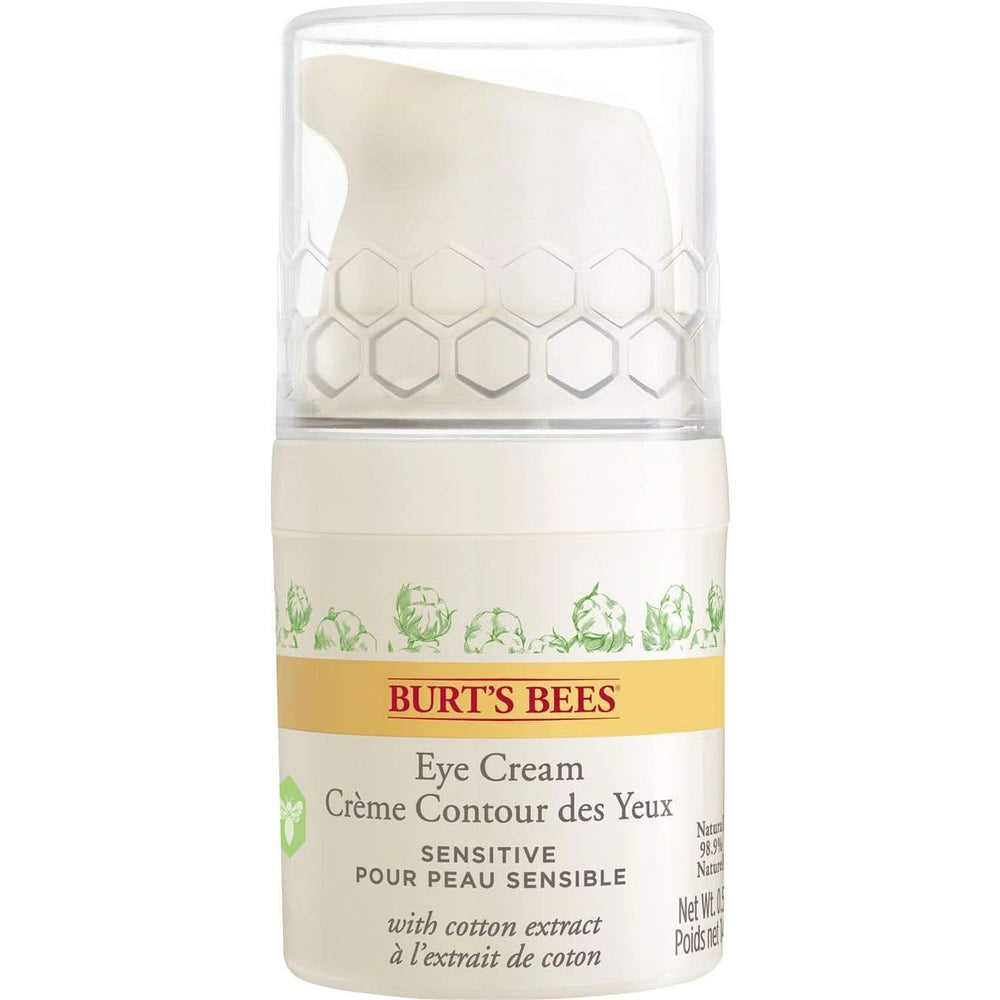 Burt'S Bees Natural eye cream for sensitive skin with cotton extract, 14 g Cosmetics and Beauty Naty Shop For sensitive skin