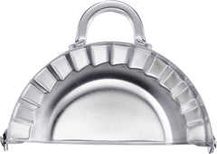 Formă pentru ravioli Westmark, Diametru: Ø 9,5 cm, Cu mânere practice, Oțel inoxidabil, Gina, Argintiu, 61362270