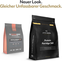 Protein Works - Protein Porridge 360 | Mit Zusätzlichen Vitaminen & Mineralien | Proteinreiches Frühstück | Kalorienarme Haferflocken | 6 Servings | Natürlich | 500G Cereale Naty Shop
