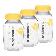Medela Flaschen Zur Aufbewahrung Von Muttermilch | Bpa-Frei | Packung À 3 × 150 Ml Accesorii Hrana si Alaptare Bebe Naty Shop Flaschenset (3X 150Ml)