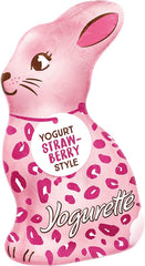 Easter Bunny with Yogurt 75g – Chocolate Bunny for Easter – White Chocolate with Yogurt and Fruity Strawberry Chips – Chocolate Bunny for Easter and Easter Basket – Chocolate Gift – Easter Gift