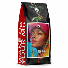 Cafea măcinată DE BOA 1KG | 100% Arabica | cu note de ciocolată și nuci | boabe de cafea prăjite mediu, aciditate scăzută | ideală pentru espressoare | Blue Orca Coffee Roastery