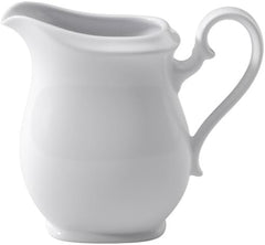 Villeroy & Boch Royal Milk Jug, ulcior mic de lapte cu design simplu, fabricat din porțelan premium de înaltă calitate, lavabil în mașina de spălat vase, 250 ml