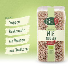 BIOASIA Bio Mie Noodles, made from whole grains, quick and easy to prepare (1 x 250 g)